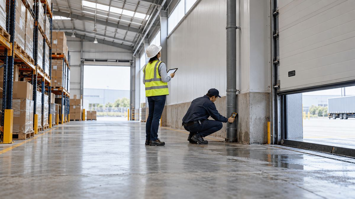 Mold Prevention Training for Warehouses: Moisture Checks Around Roof Drains, Dock Doors, and Inventory