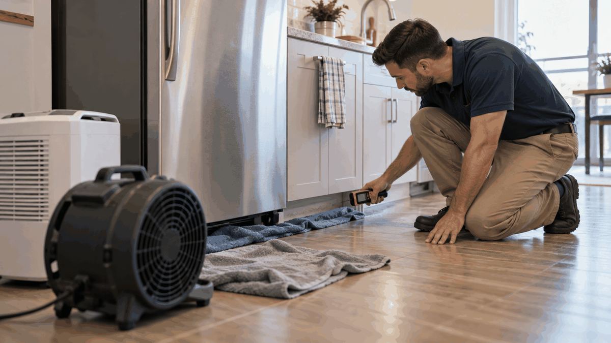 Mold Training for Maintenance Teams: Drying Verification After Appliance Leaks