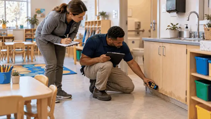 Moisture Response Training for Childcare Facilities: Coordinating Classrooms, Restrooms, and Repairs
